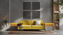 Load image into Gallery viewer, 4 QULS Wall Art القلائل الأربعة  - Basic / Premium ( 4pc Set ) ( QZN01 )
