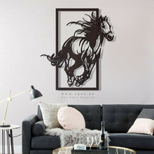 Load image into Gallery viewer, Horse Wall Art لوحة الخيل - Basic ( Wood &amp; Acrylic ) ( HZN20 )
