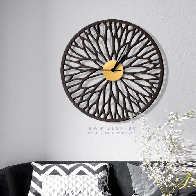 Rose Wall Clock ساعة حائط