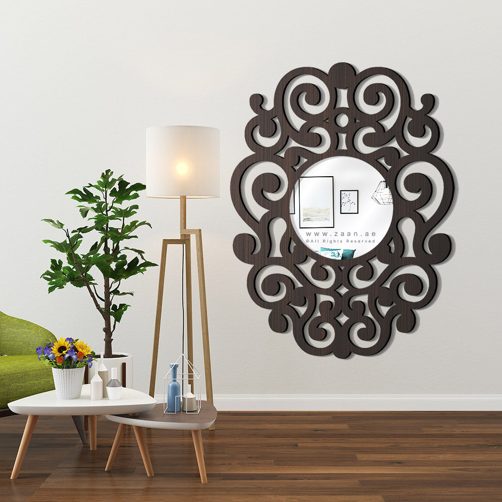 Oval Wall Mirror مرآة حائط ( MRZN25 )
