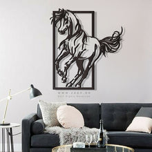Load image into Gallery viewer, Horse Wall Art لوحة الخيل - Basic ( Wood &amp; Acrylic ) ( HZN26 )
