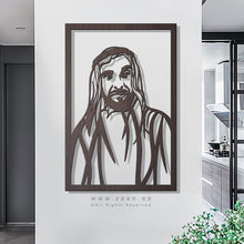 Load image into Gallery viewer, Sheikh Zayed bin Sultan Al Nahyan الشيخ زايد بن سلطان آل نهيان - Basic ( Wood &amp; Acrylic )
