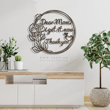 Load image into Gallery viewer, Mother&#39;s Day Wall Art Gift جدارية عيد الأم  ( MOC08 )

