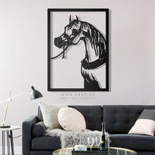 Load image into Gallery viewer, Horse Wall Art لوحة الخيل - Basic ( Wood &amp; Acrylic ) ( HZN18 )
