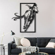 Load image into Gallery viewer, Horse Wall Art لوحة الخيل - Basic ( Wood &amp; Acrylic ) ( HZN24 )
