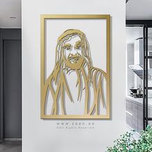 Load image into Gallery viewer, Sheikh Zayed bin Sultan Al Nahyan الشيخ زايد بن سلطان آل نهيان - Basic ( Wood &amp; Acrylic )
