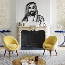 Load image into Gallery viewer, Sheikh Zayed bin Sultan Al Nahyan الشيخ زايد بن سلطان آل نهيان - Premium ( Metal )
