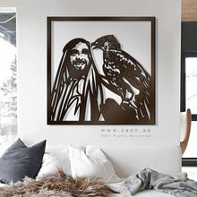 Load image into Gallery viewer, Sheikh Zayed bin Sultan Al Nahyan الشيخ زايد بن سلطان آل نهيان - Basic ( Wood &amp; Acrylic )
