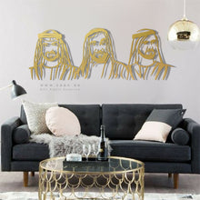 Load image into Gallery viewer, Sheikh Zayed, Sheikh Mohammed &amp; Sheikh Mohammed الشيخ زايد &amp; الشيخ محمد &amp; الشيخ محمد - Premium ( Metal )

