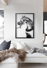 Load image into Gallery viewer, Horse Wall Art لوحة الخيل - Premium ( Metal ) ( HZN17 )
