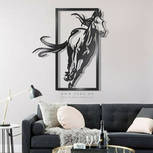 Load image into Gallery viewer, Horse Wall Art لوحة الخيل - Basic ( Wood &amp; Acrylic ) ( HZN24 )
