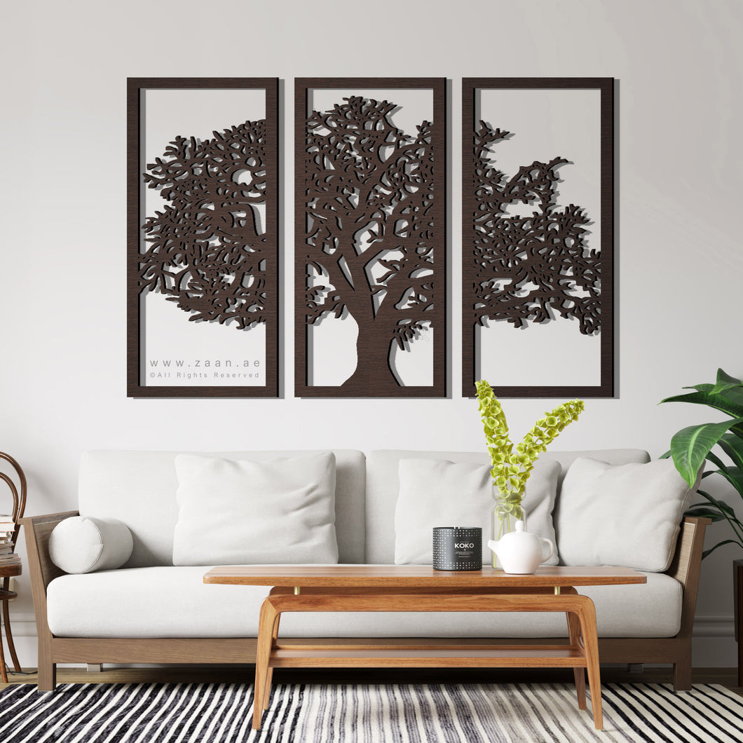 Tree Wall Art - Basic / Premium ( 3pc Set ) ( TRZN01 )