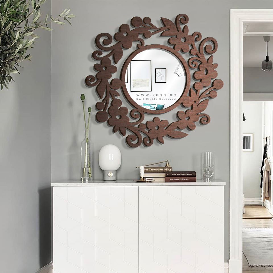 Rounded Wall Mirror مرآة حائط ( MRZN18 )
