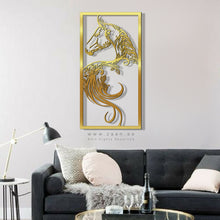 Load image into Gallery viewer, Horse Wall Art لوحة الخيل - Basic ( Wood &amp; Acrylic ) ( HZN016 )
