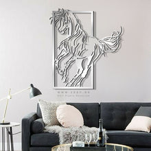 Load image into Gallery viewer, Horse Wall Art لوحة الخيل - Basic ( Wood &amp; Acrylic ) ( HZN26 )
