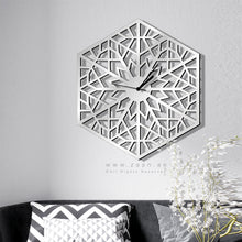 Load image into Gallery viewer, Hexa Wall Clock ساعة حائط
