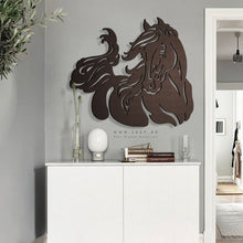Load image into Gallery viewer, Horse Wall Art لوحة الخيل- Basic ( Wood &amp; Acrylic ) ( HZN010 )

