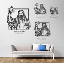 Load image into Gallery viewer, Sheikh Zayed bin Sultan Al Nahyan الشيخ زايد بن سلطان آل نهيان - Basic ( Wood &amp; Acrylic )
