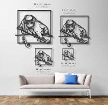 Load image into Gallery viewer, Sheikh Zayed bin Sultan Al Nahyan الشيخ زايد بن سلطان آل نهيان - Basic ( Wood &amp; Acrylic )
