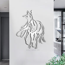 Load image into Gallery viewer, Horse Wall Art لوحة الخيل - Premium ( Metal ) ( HZN27 )
