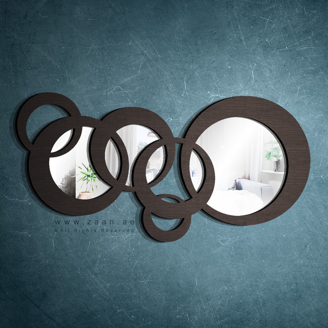 Circles Wall Mirror  مرآة حائط ( MRZN30 )