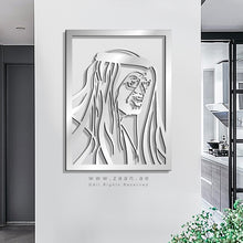 Load image into Gallery viewer, Mohammed bin Zayed الشيخ محمد بن زايد - Basic ( Wood &amp; Acrylic )
