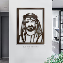 Load image into Gallery viewer, Mohammed bin Zayed الشيخ محمد بن زايد - Basic ( Wood &amp; Acrylic )
