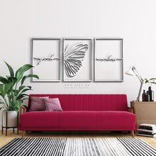 Load image into Gallery viewer, Good Vibes Wall Art - Basic / Premium ( 3pc Set ) ( TRZN06 )
