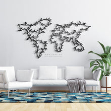 Load image into Gallery viewer, World Map Wall Art - Basic / Premium ( MPZN01 )
