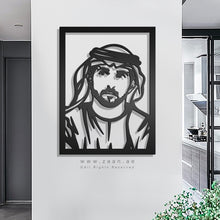 Load image into Gallery viewer, Sheikh Hamdan bin Rashid الشيخ حمدان بن محمد بن راشد - Basic ( Wood &amp; Acrylic )
