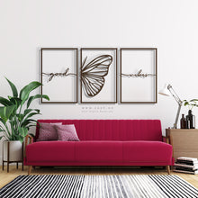 Load image into Gallery viewer, Good Vibes Wall Art - Basic / Premium ( 3pc Set ) ( TRZN06 )
