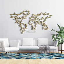 Load image into Gallery viewer, World Map Wall Art - Basic / Premium ( MPZN01 )
