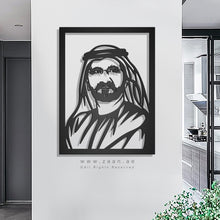 Load image into Gallery viewer, Sheikh Mohammed bin Rashid الشيخ محمد بن راشد - Basic ( Wood &amp; Acrylic )
