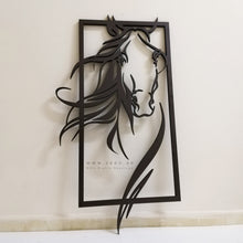 Load image into Gallery viewer, Horse Wall Art لوحة الخيل - Basic ( Wood &amp; Acrylic ) ( HZN06 )
