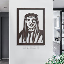 Load image into Gallery viewer, Sheikh Saud bin Saqr Al Qasimi الشيخ سعود بن صقر القاسمي - Basic ( Wood &amp; Acrylic )
