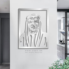 Load image into Gallery viewer, Sheikh Saud bin Saqr Al Qasimi الشيخ سعود بن صقر القاسمي - Basic ( Wood &amp; Acrylic )
